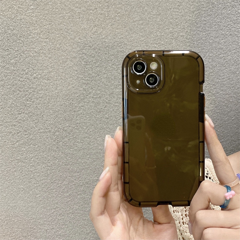 Ốp Điện Thoại Silicone Mềm Trong Suốt Chống Sốc Màu Dạ Quang Cho iPhone 13 11 12 Pro Max 13Pro 11