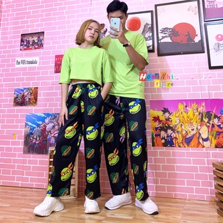 Quần Hoạt Hình Dài Ống Rộng Ninja Cartoon Pant Oversize Ulzzang Unisex - MM