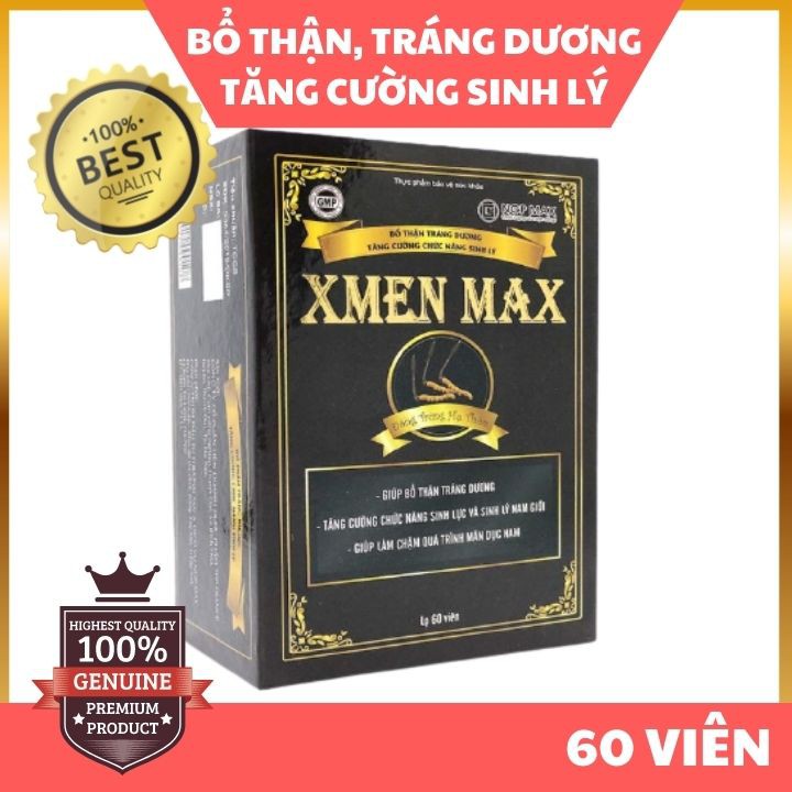 XMEN MAX - Bổ thận, tráng dương