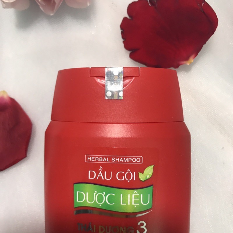 Dầu Gội Thái Dương 3 Hoa  đào Chai 200ml New Sao Thái Dương Mẫu Mới