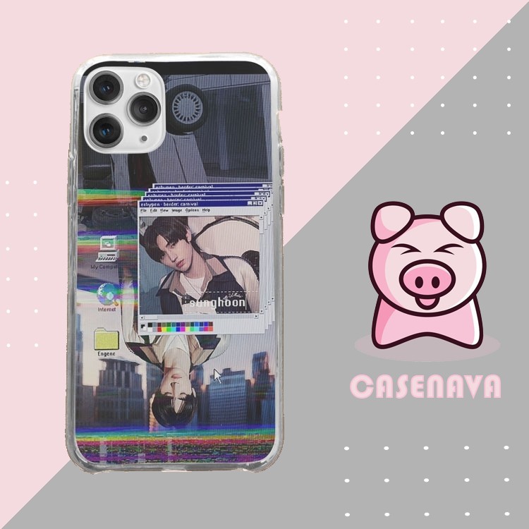 Ốp Lưng Enhypen - Border carnival KOREA Boy Group cho Iphone 5 6 7 8 Plus 11 12 Pro Max X Xr KORPOD00049
