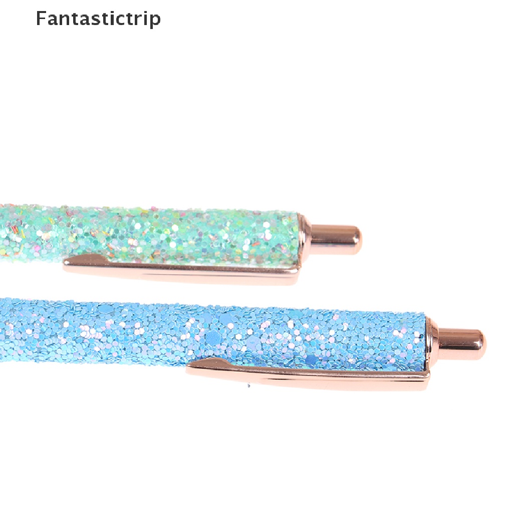 Bút Bi Mực Đen Ngòi 0.5mm Lấp Lánh