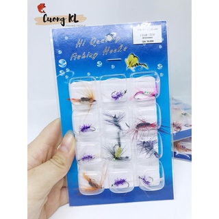 Mồi giả câu cá Fly vỉ 12 con