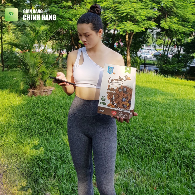 Granola giảm cân cao cấp by Camelia D, Granola siêu hạt (không đường ăn kiêng hiệu quả) | BigBuy360 - bigbuy360.vn