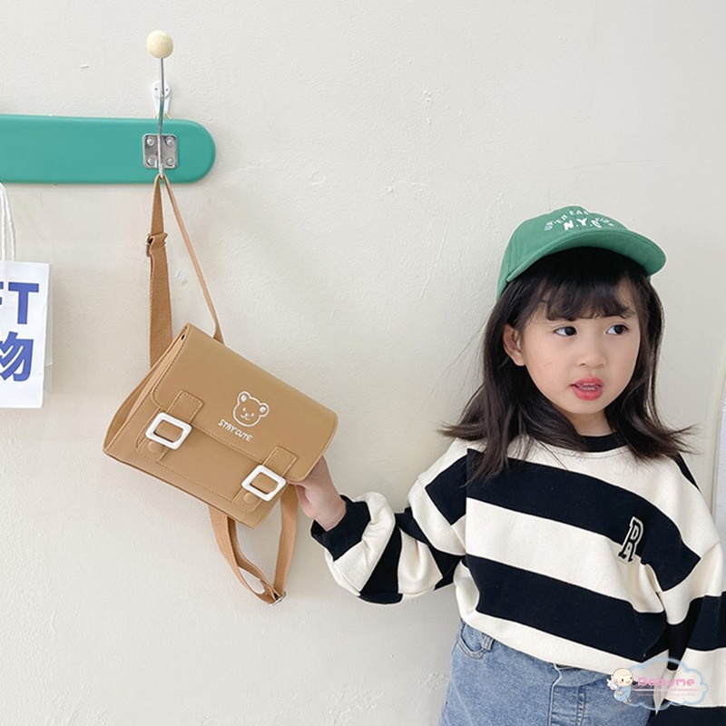Ba Lô Hoạt Hình Phong Cách Retro Hàn Quốc Cho Bé Gái