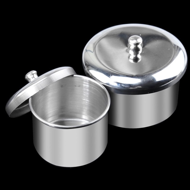 Bộ 3 cái ly inox đựng lq và bột đắp làm tay nail