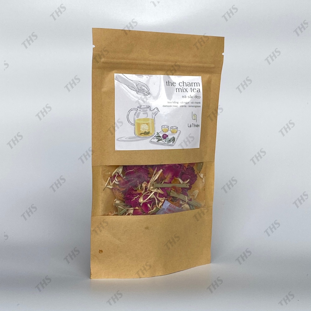 Trà Thảo Mộc Mix [The Charm] Là Nhiên. Trà Dưỡng Nhan Hỗ Trợ Cải Thiện Làn Da, Ngăn Ngừa Lão Hóa.