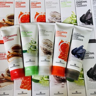 Sữa Rửa Mặt Sáng Da, Chống Lão Hóa RA&GOWOORI 120ml