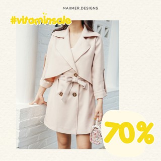 Áo Khoác Trench Coat Thiết Kế Maiimer.Designs Aubrey