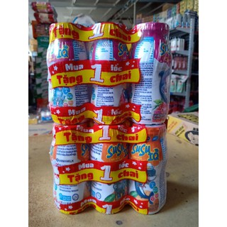 Sữa chua uống Susu cam , dâu lọ lốc tặng 1 chai