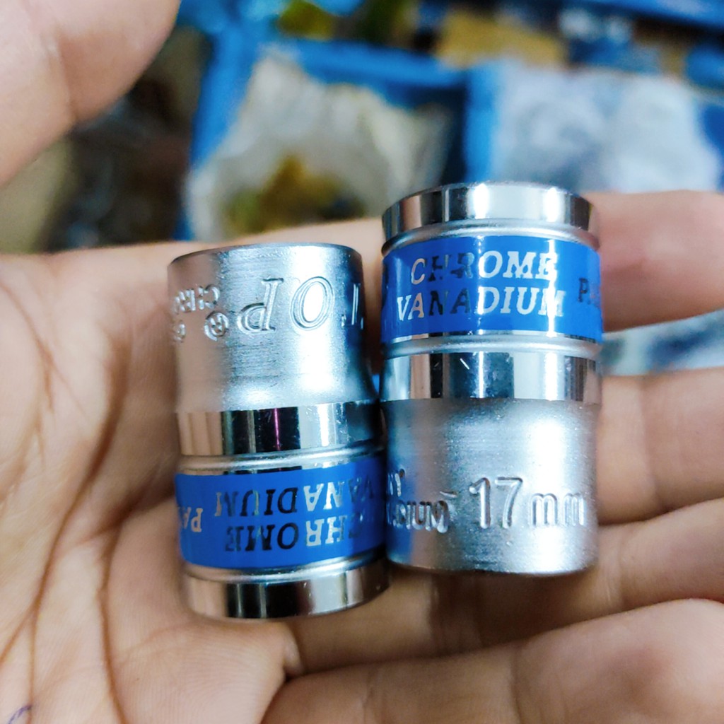 Khẩu / tuýp 14 mm TOP chính hãng, size 1/2 phổ thông, Cty TM&amp;XNK TOP Việt Nam