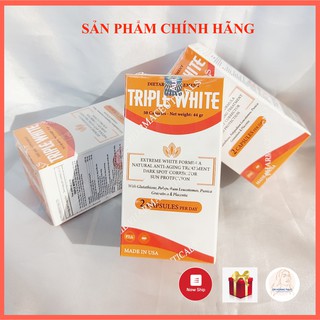 [HÀNG NHẬP KHẨU] Viên Uống Triple White | Viên Uống Glutathione 1200mg