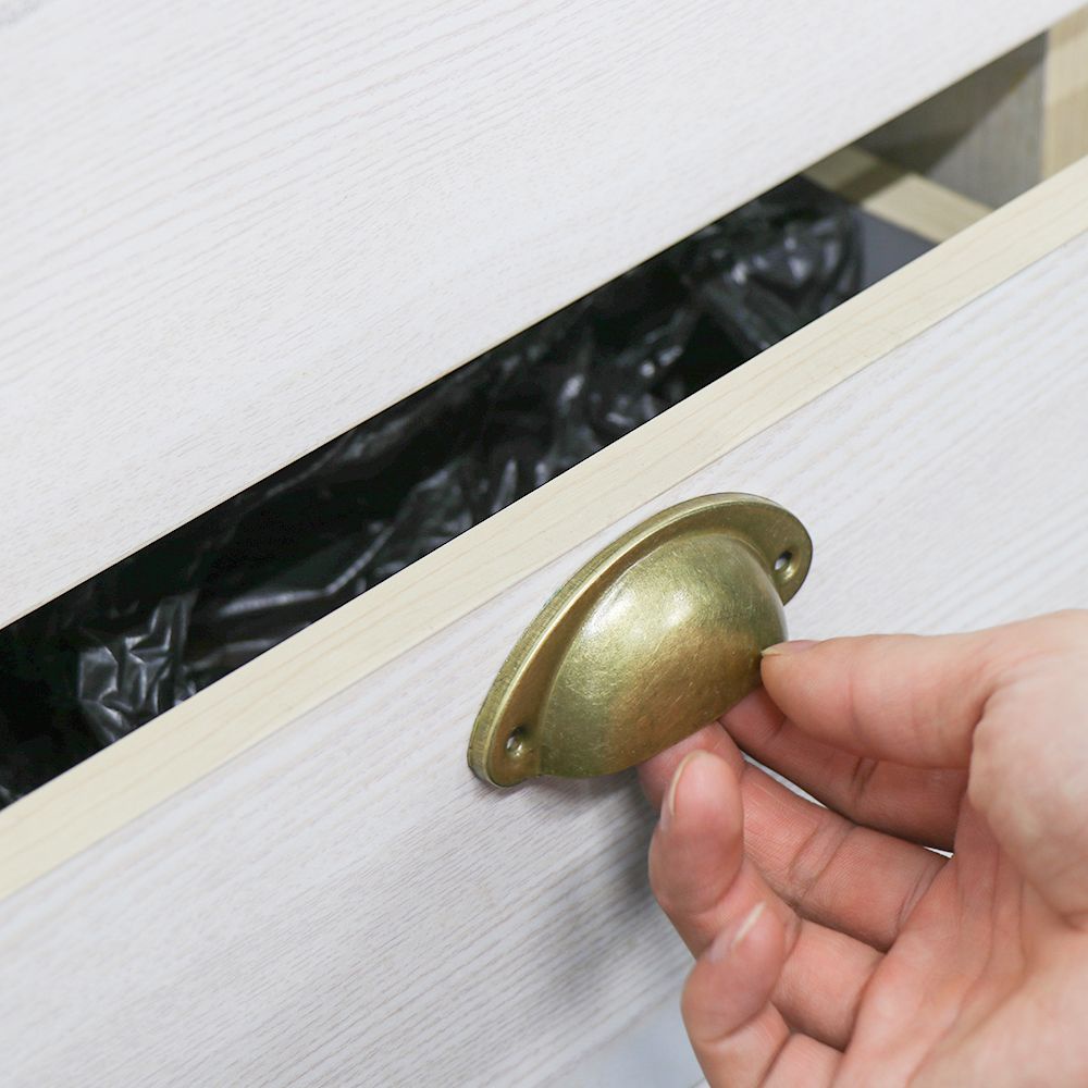 Set 2 Tay Nắm Ngăn Kéo Hình Vỏ Sò Độc Đáo