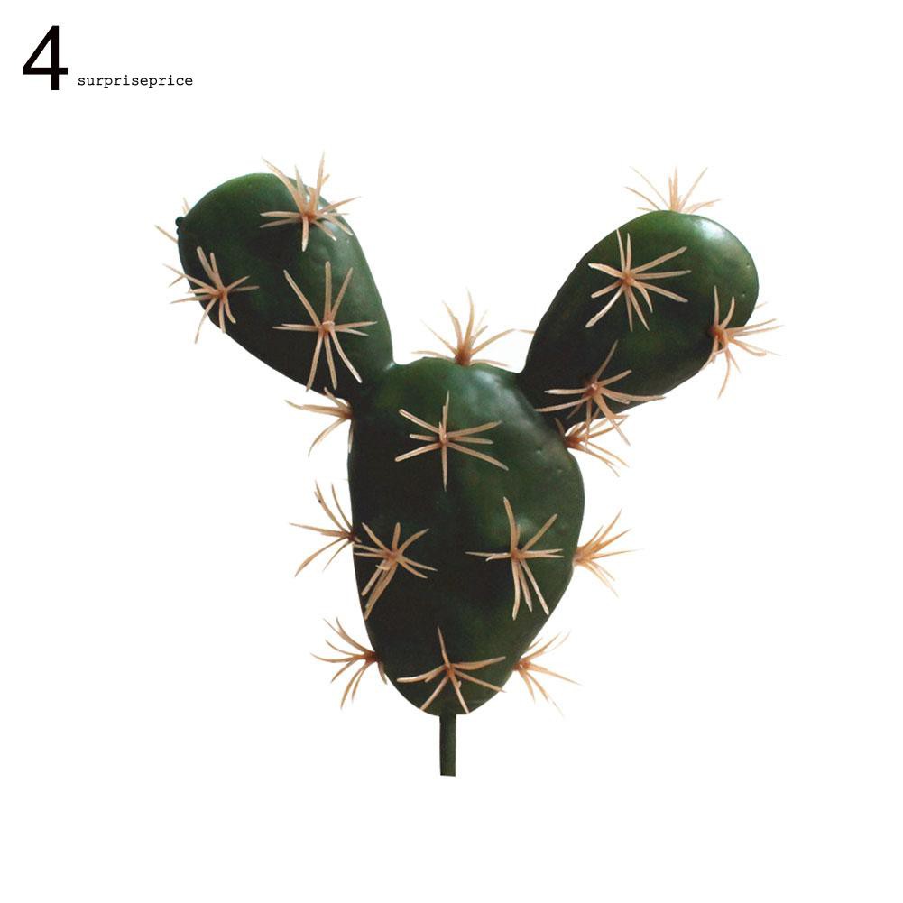 [COD]1Pc Foam Artificial Cactus Succulent Tropical Plant Bonsai Desk Home Party Decor