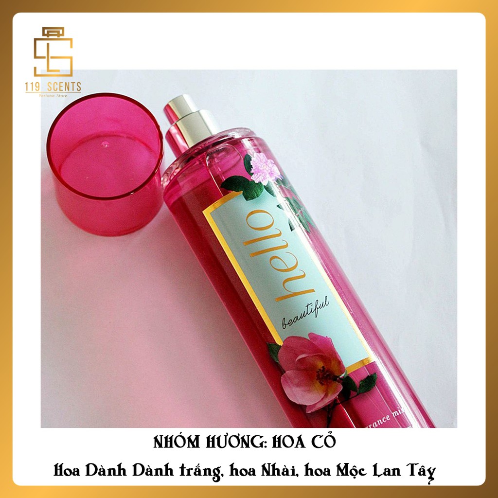 [🌸 BST HOA CỎ 🌸 – ĐỦ MÙI] Xịt Thơm Nước Hoa Toàn Thân Hương Hoa Cỏ Bath & Body Works Fine Fragrance Mist (236 ML) ® | BigBuy360 - bigbuy360.vn