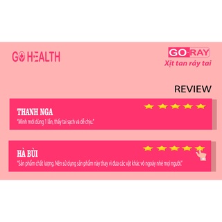 Xịt tan ráy tai GO-RAY