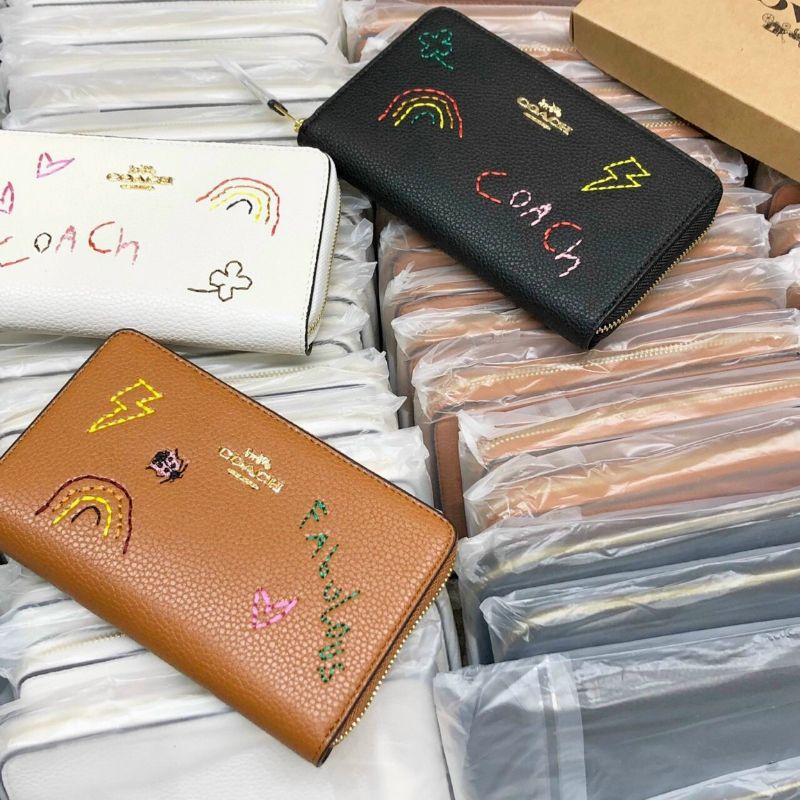 💥Ví Coach Phone Da thật💥Rẻ vô địch