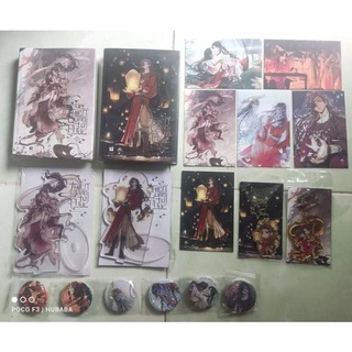 combo THIÊN QUAN TỨ PHÚC tập 2 3 bản đặc biệt và standee