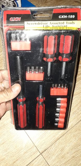 Sét tua vít đa năng gồm 23 món CXH189 rất đẹp