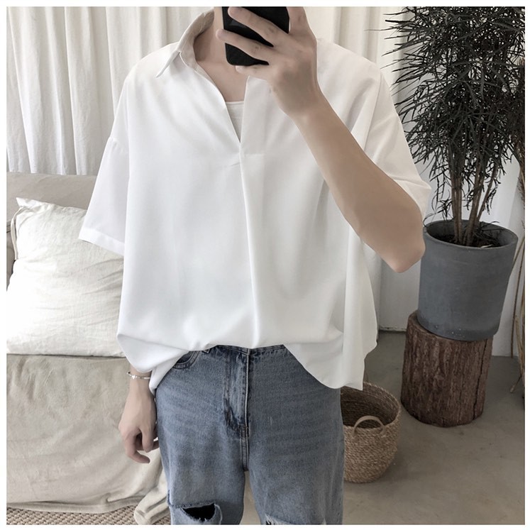 SƠ MI KHÔNG NÚT (UNISEX) (Gin Store)