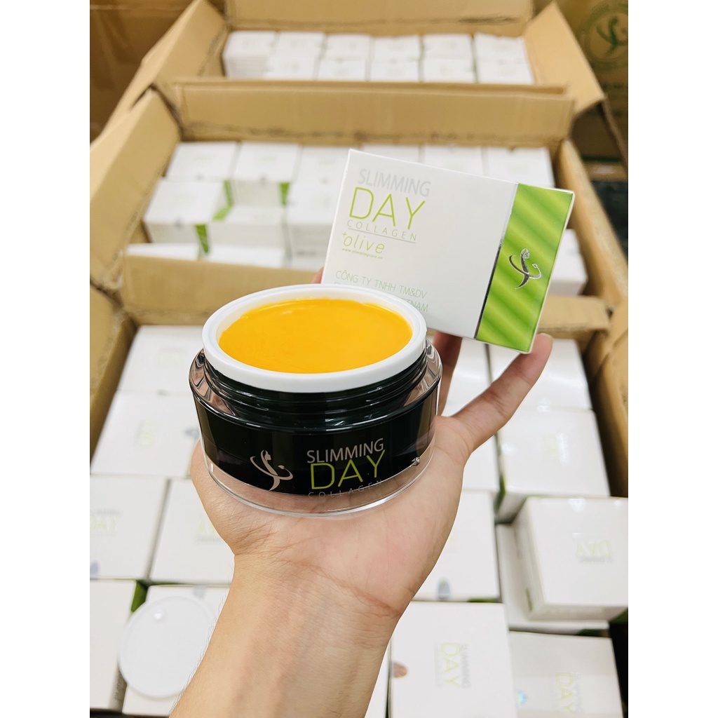 Kem tan mỡ bụng mờ rạn Slimming Day Collagen, đánh tan mỡ làm săn chắc vùng da chảy sệ- Giảm mỡ bụng sau sinh hiệu quả