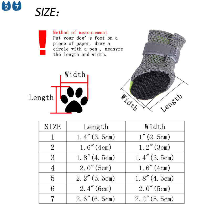 Bộ 4 chiếc giày 27pets chất liệu dày dặn dành cho thú cưng mang mùa đông kháng nước