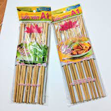 Combo 10 đôi đũa tre việt nam bền đẹp