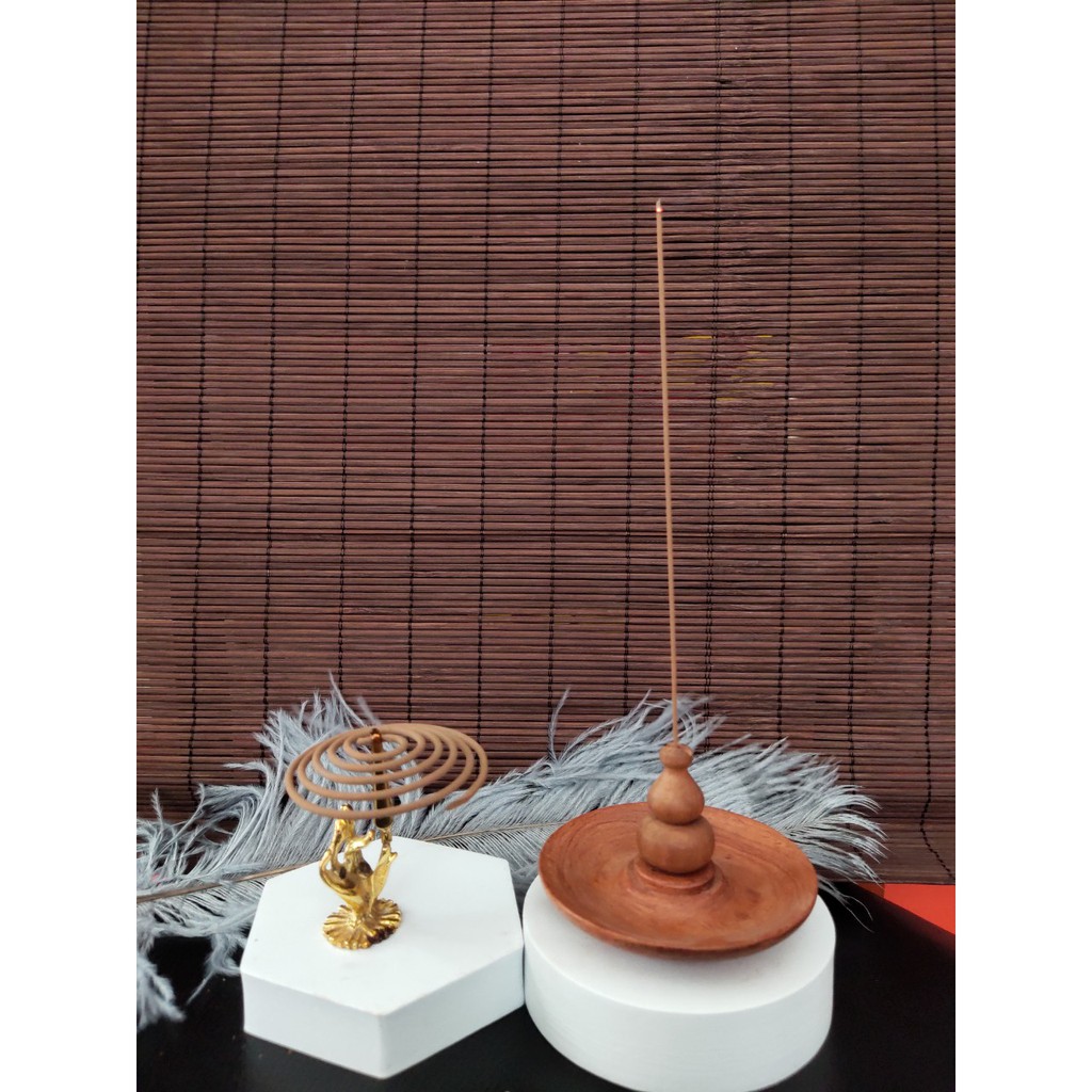 Freeship -  BÀN TAY - ĐĨA HỒ LÔ DỤNG CỤ ĐỐT NHANG VÒNG, NHANG KHÔNG TĂM