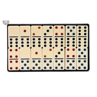Bộ cờ domino nhựa đúc