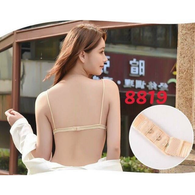 Áo Lót Bra Nữ - Áo Bra Không Gọng Su Đúc Thun Mát Lạnh Lót Mềm Thoải Mái Có Móc Cài Sau 8808