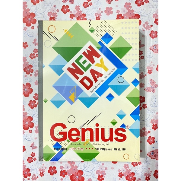 Vở kẻ ngang 80/120 trang NewDay Genius
