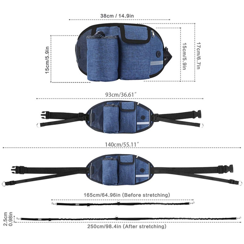 Túi Đeo Hông Huấn Luyện Chó Chống Thấm Nước