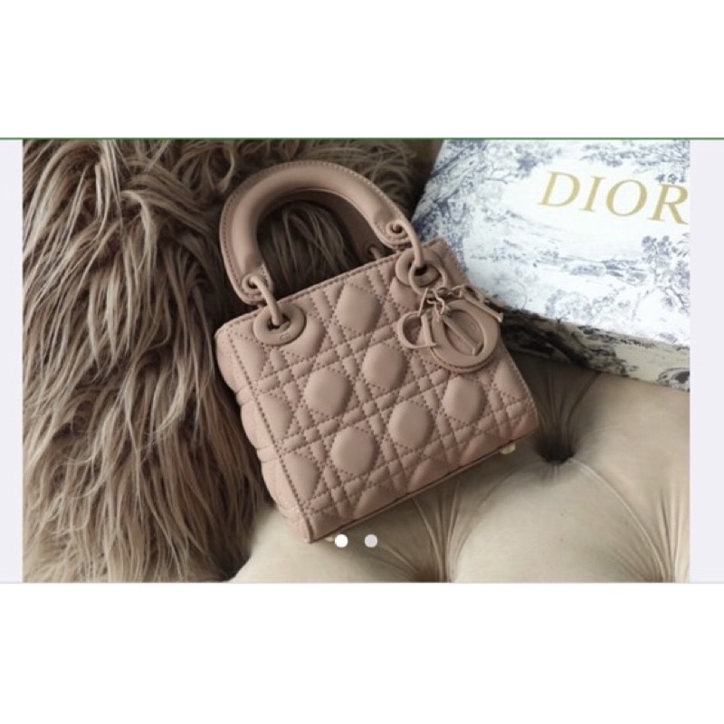 Dior lady hàng đẹp mê 3ô size 18cm fullbox đẹp hàng da thật túi vải bọc tặng khăn