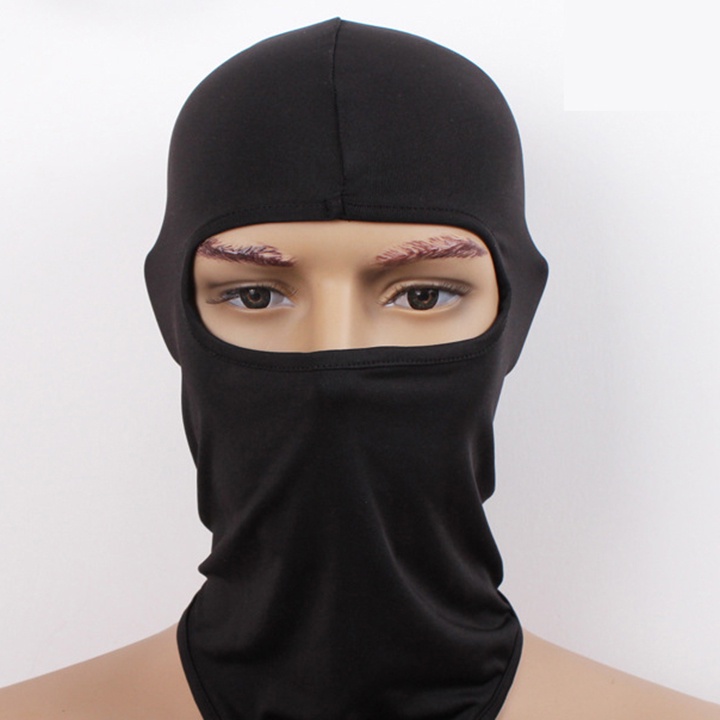 Mũ trùm ninja trùm kín mặt chống nắng thấm hút mồ hôi tốt