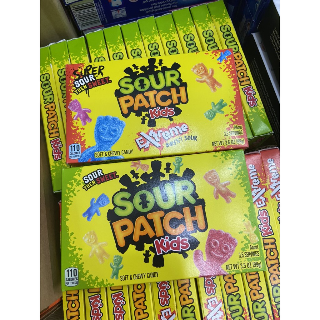 Kẹo dẻo trái cây chua ngọt Sour Patch Kids hộp 99g