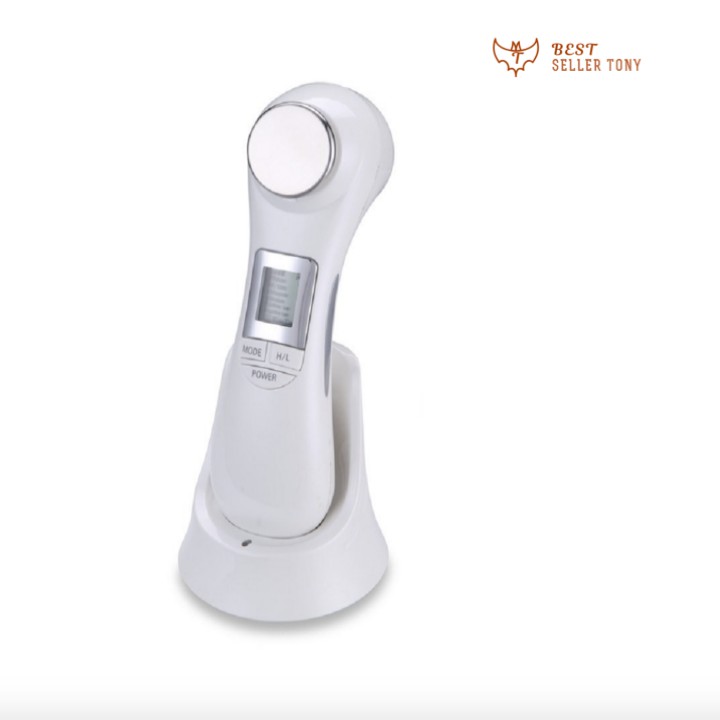 Máy massage da mặt Photon đèn LED nâng cơ xoá nhăn - Best Seller Tony