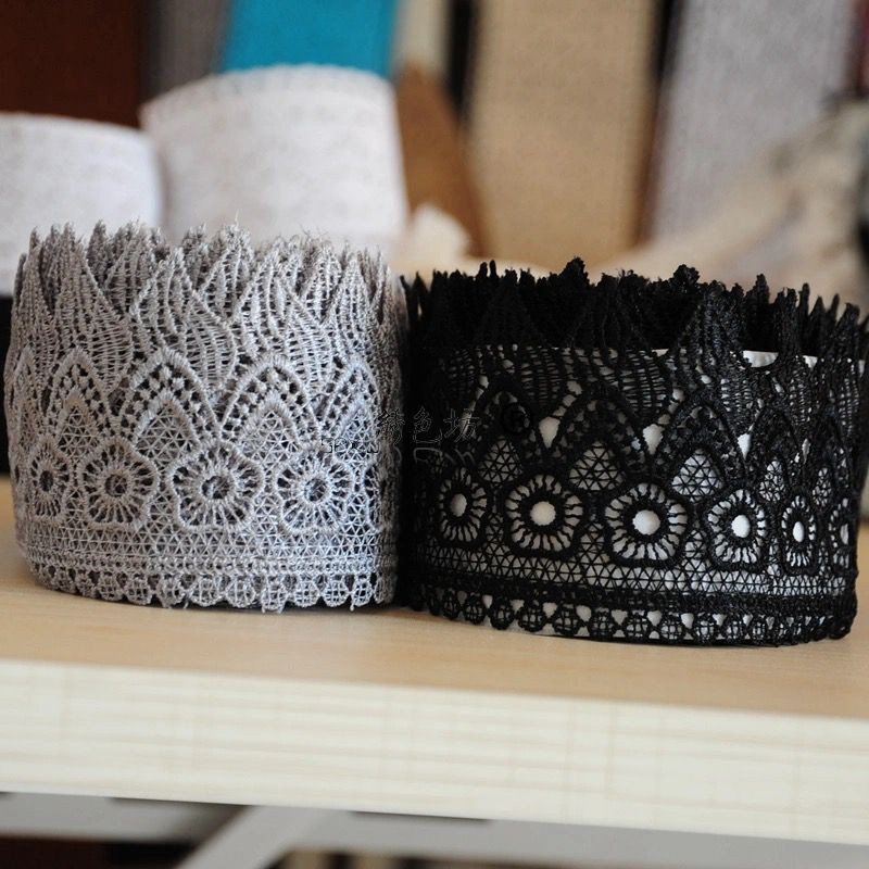 Dải Ren Thêu Trang Trí Dài 1 Yard 0.9M