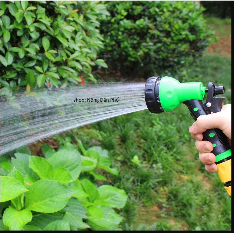 Vòi xịt nước đầu đồng Green Garden Hệ inch