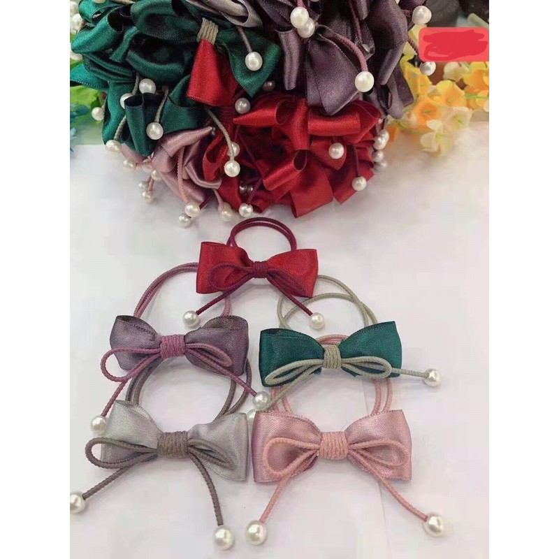 Sỉ 10 cột nơ đẹp xinh xắn các mẫu nơ ngắn đủ loại