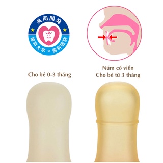 Ty ngậm Silicone Richell