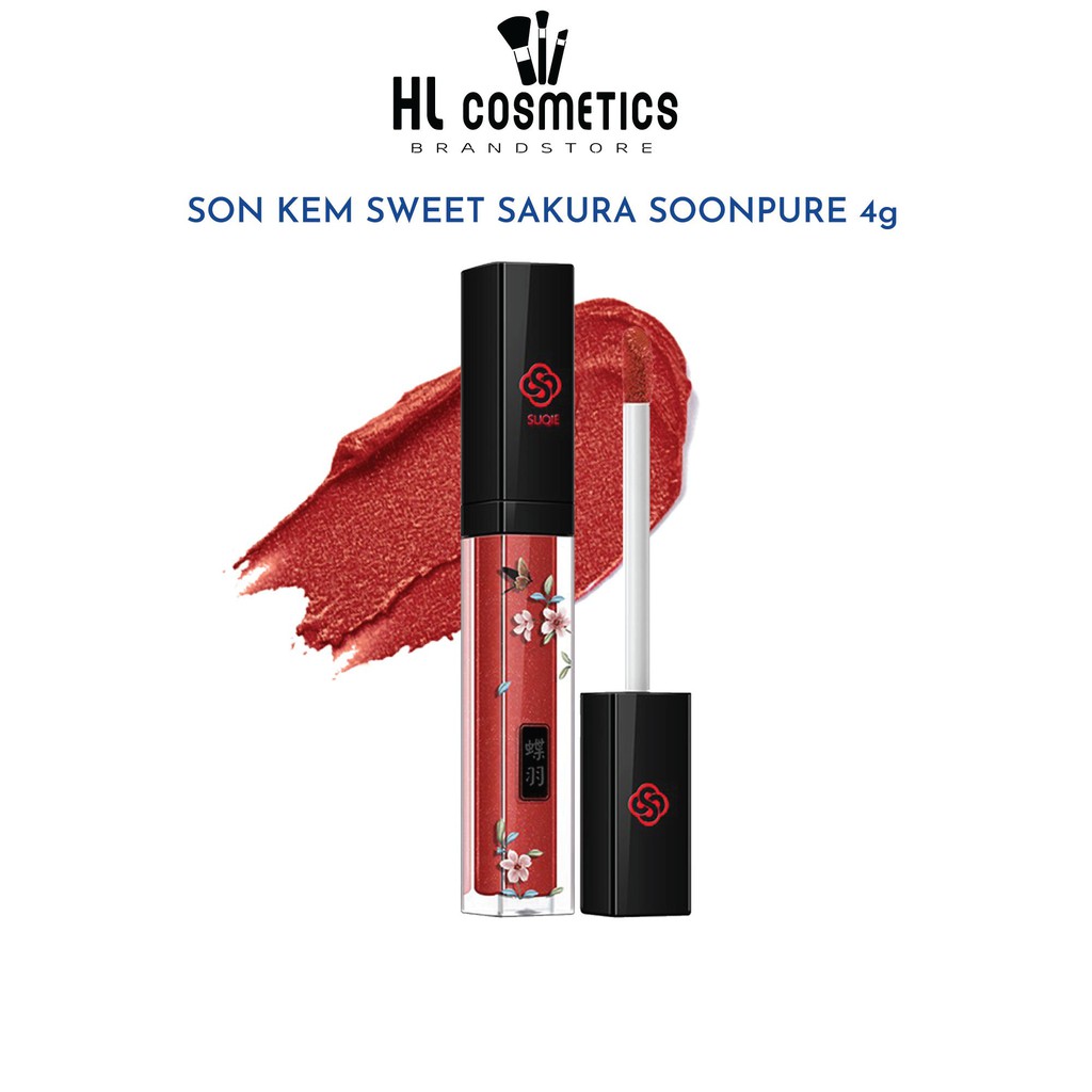 SON KEM SWEET SAKURA SOONPURE MỀM MÔI GIỮ ẨM 4g