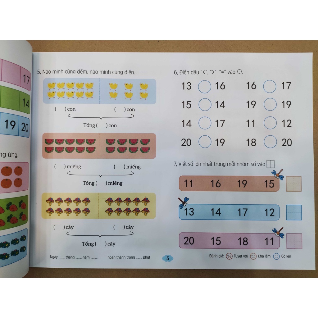 Sách - Toán tiền tiểu học - Cộng trừ trong phạm vi 10, 20 (Bộ 2 quyển)