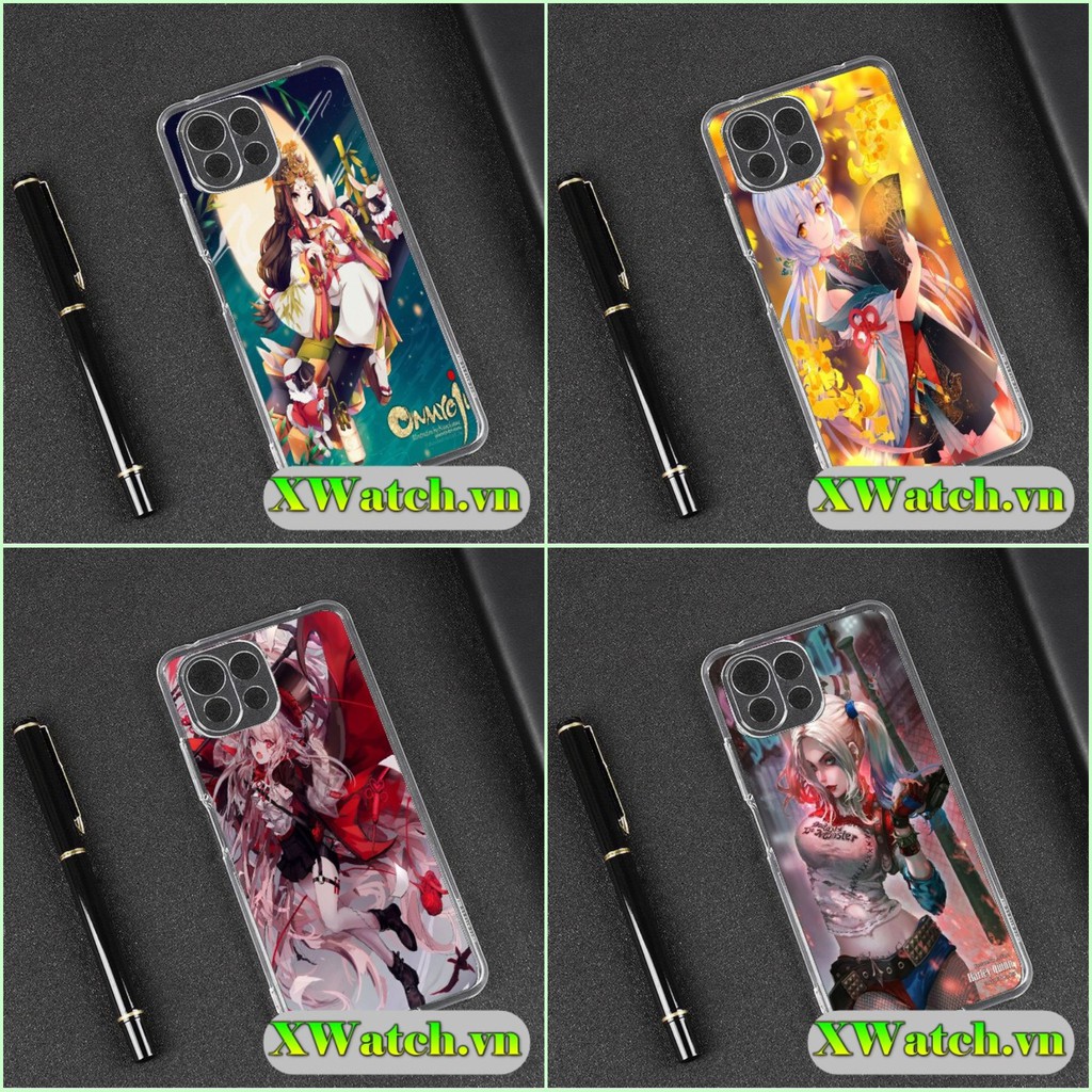 Ốp silicon in hình 3D Xiaomi Mi 11 Lite K40/K40 pro Redmi Note 10 Note 10 pro Poco F3 Redmi 9T ... Loli