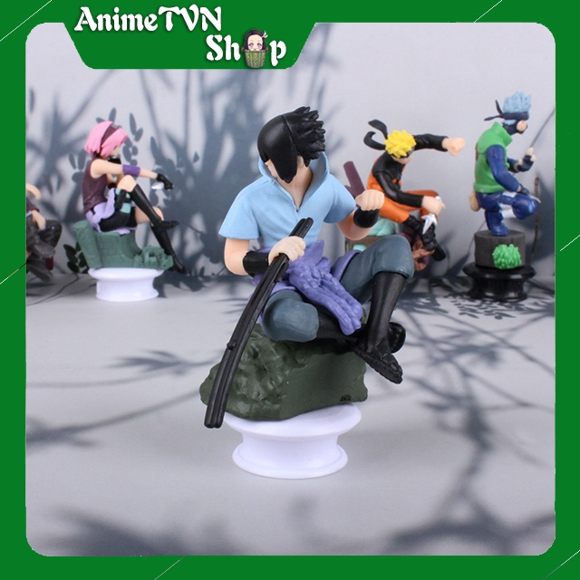 (Có lẻ) Set Combo 6 Mô hình Figure Anime/Manga Naruto (Mẫu 3) (Naruto và những người bạn)