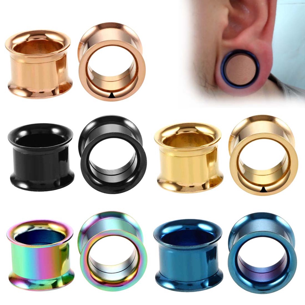 1 Khuyên Nong Tai Nam Thời Trang Bằng Thép Không Gỉ 316L 2-20mm