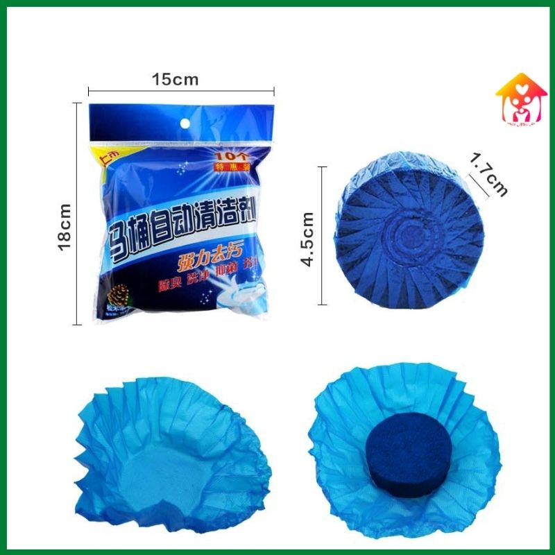 Viên tẩy rửa khử mùi bồn cầu tự động- viên thả bồn cầu thế hệ mới tẩy sạch mảng bám -khử mùi hiệu quả nhất