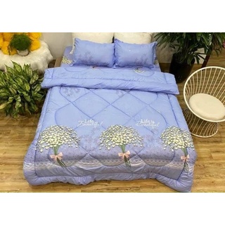sét chăn phao ga gối poly cotton (chát chọn mẫu)