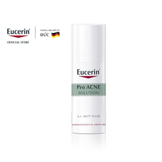 Kem Kiểm Soát Dầu Cho Da Mụn Eucerin ProAcne A.I Matt Fluid 50ml