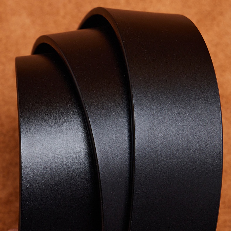 Thắt lưng nam da bò thật nguyên tấm dây nịt nam cao cấp Conteno-V5592