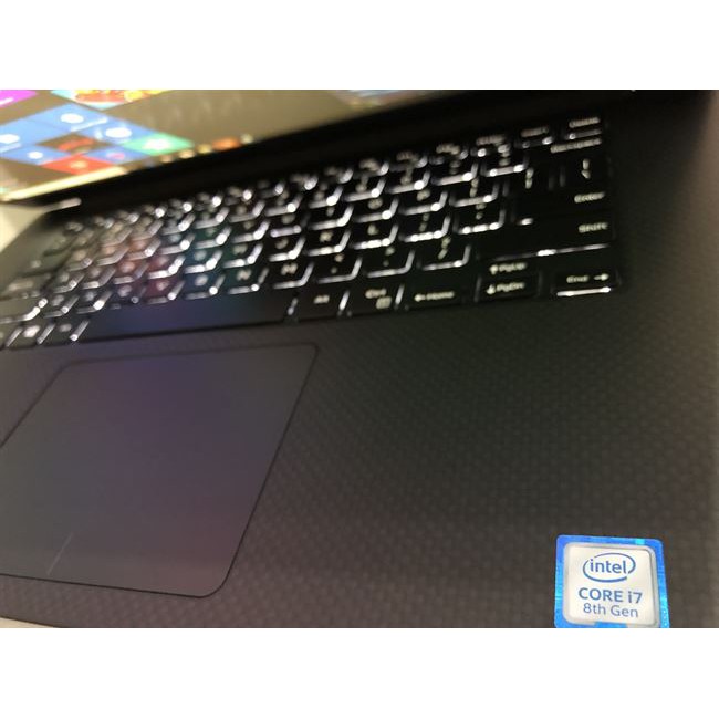 Laptop Dell xps 9570, i7 8750H, 8G,256G, GTX 1050Ti, 98%, giá rẻ'